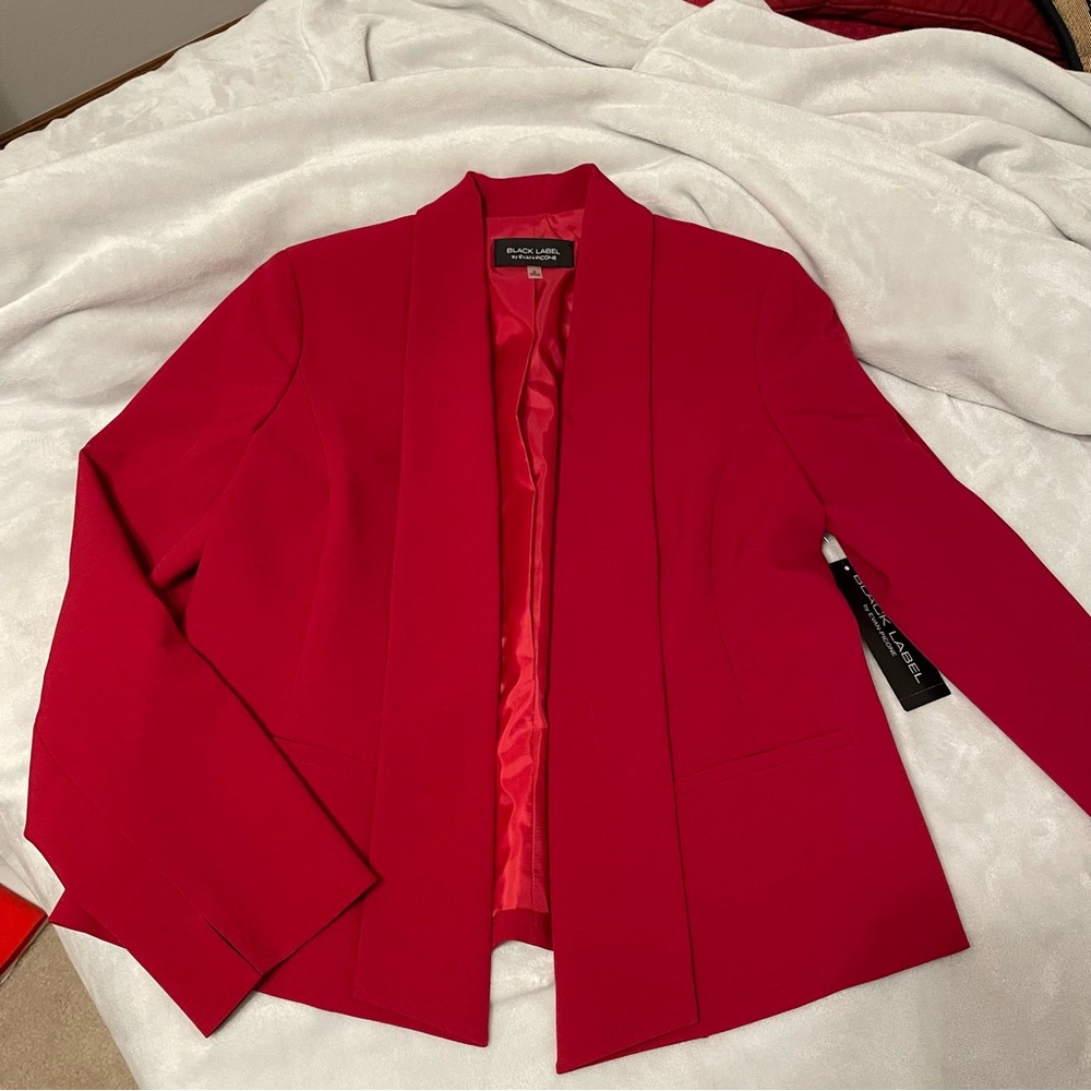 Black Label Red Blazer - Picture 1 of 5